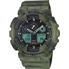 CASIO G SHOCK WATCHES- GA100MM-3A