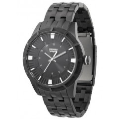 Levi's Multi Layer Feels Dail Black Stainless Steel Band Men's Watch