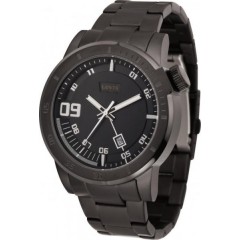 Levis Analog Date Black Stainless Steel Men's Watch