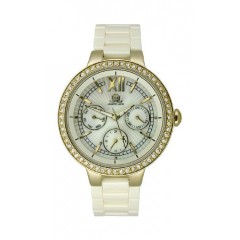 JLO Multifunction Ceramic - Ivory Women's watch 