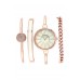 Anne Klein Round Watch & Bangle Set