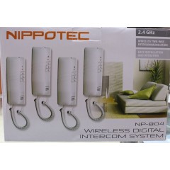 NIPPOTEC WIRELESS DIGITAL INTERCOM SYSTEM  NP-804